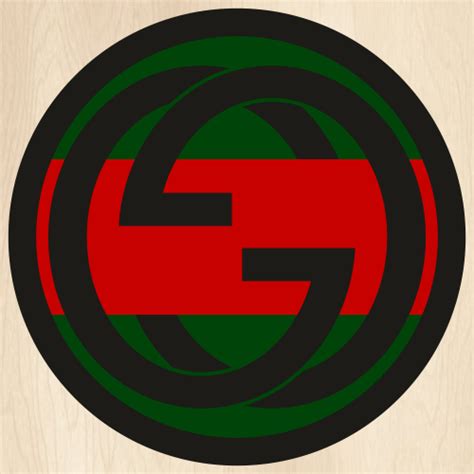 gucci circle picture|gucci red and white logo.